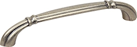 Мебельная ручка-скоба JET 197 античное серебро 128 мм