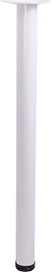Мебельная ножка Larvij сталь белый 710 мм