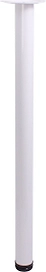Мебельная ножка Larvij сталь белый 820 мм