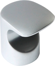 Мебельная ручка-кнопка BOYARD Лаконичные формы RC007SC.4 сатиновый хром