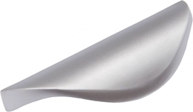 Мебельная ручка - скоба BOYARD сатинированный хром 32 мм