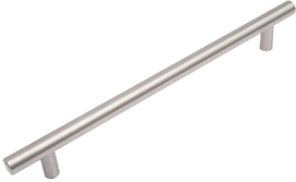 Мебельная ручка - рейлинг BOYARD AGENT нержавеющая сталь 160 мм