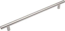 Мебельная ручка - рейлинг BOYARD AGENT нержавеющая сталь 192 мм