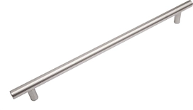 Мебельная ручка - рейлинг BOYARD AGENT нержавеющая сталь 224 мм