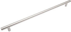 Мебельная ручка - рейлинг BOYARD AGENT нержавеющая сталь 256 мм