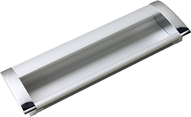 Мебельная ручка - скоба BOYARD сатиновый хром 128 мм