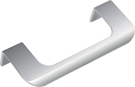 Мебельная ручка - рейлинг BOYARD DANTE хром полированный 128 мм