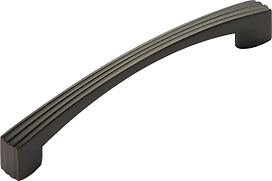 Мебельная ручка - скоба BOYARD ERIKA матовый черный 128 мм