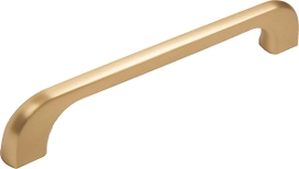 Мебельная ручка - скоба BOYARD JETLINE сатинированный золотой 160 мм