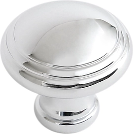 Мебельная ручка-кнопка BOYARD UNICA хром полированный
