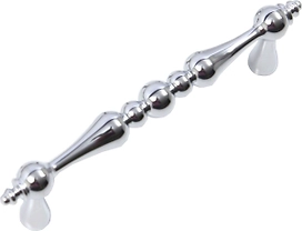 Мебельная ручка-скоба BOYARD UNICA хром полированный 96 мм