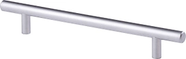 Мебельная ручка-рейлинг Larvij матовый хром 160 мм 