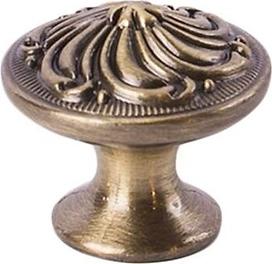 Мебельная ручка-кноб Larvij L4.KNOB12AB античная бронза