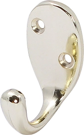 Крючок мебельный Larvij Бонн 4 одинарный золото