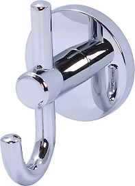 Крючок мебельный Larvij JIN одинарный хром