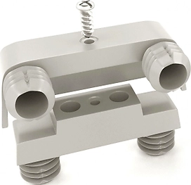 Трапециевидная стяжка BOYARD молочная 47 мм 1 шт