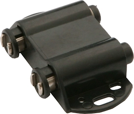 Мебельный держатель магнитный BOYARD MH02/BL для стекла черный