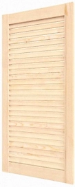 Дверца жалюзийная 985х494х20 мм сосна сорт А