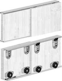 Механизм в сборе для раздвижная дверей VALCOMP 1800 мм