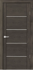 Межкомнатная дверь Морони глухая Грецкий орех 70х200 cм