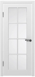 Межкомнатная дверь Порта остекленная белая 90х200 cм