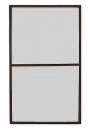 Сборная москитная сетка коричневая 1420x670 мм к окну до 1500х750 мм петли