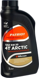 Моторное масло PATRIOT G-Motion Arctic 5W-30 полусинтетическое 1 л