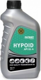 Трансмиссионное масло PATRIOT HYPOID SAE 80W-85 минеральное 0,946 л