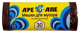 Мешки для мусора APEX особо прочные 30л 25шт