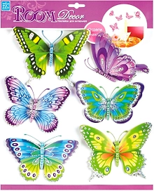 Наклейки декоративные Room Decor Bestkom Бабочки 30,5x30,5 мм 6 шт