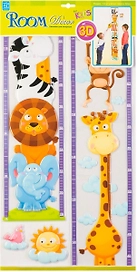 Наклейки декоративные Room Decor Bestkom Африка 3D 32x57 мм 3 шт