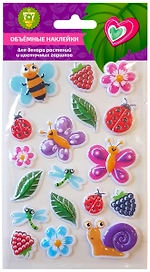 Наклейки декоративные GARDEN SHOW ассорти 11x19 см