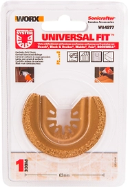 Насадка для реноватора полукруглая с алмазным напылением WORX WA4977