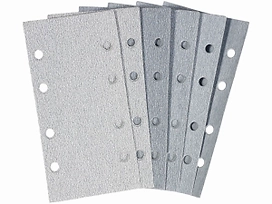 Шлифовальный лист LUX-TOOLS Comfort Р80, 120, 180 93х185 мм 6 шт