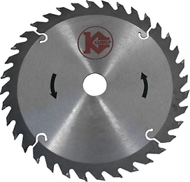 Отрезной диск по дереву КАЛИБР 160х20 мм 36 z