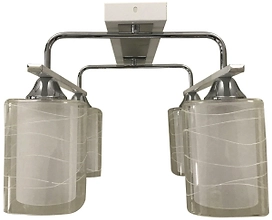 Люстра потолочная LedoLight M126/4 4хЕ27х60 Вт