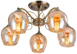 Потолочная люстра Luminarte GARDA GARDA-CL40E27-5AB