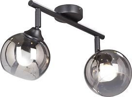 Спот Vitaluce V4313-1/2PL черный 2ХE27Х60Вт