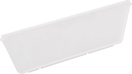 Разделитель для полки-корзины Larvij  белый 116х10х403 мм