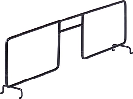 Разделитель Larvij L9713-400BL 431x24x123,5 см черный