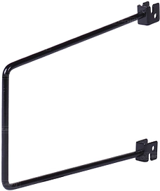 Боковой ограничитель для полки Larvij L9717BL 217x115x12 см черный 