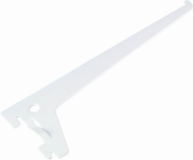 Кронштейн для полки 400816 белый 200х80х1 мм