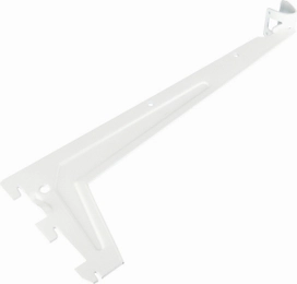Кронштейн для полки 400860 белый 330х140х37 мм