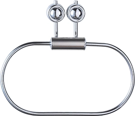 Держатель для полотенец AXENTIA Atlantik овал хром 190х180х50 мм