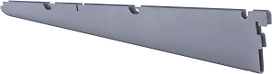Кронштейн для полки Larvij серый 73x434x12 мм