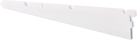 Кронштейн для полки Larvij белый 73x434x12 мм