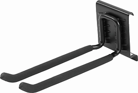 Крюк для одежды LUX-TOOLS 510096 черный 90х75х220 мм