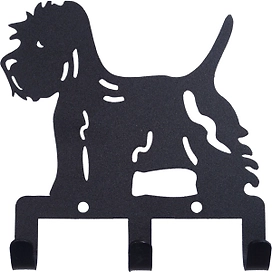 Крючок универсальный FIREWOOD Терьер черный 130х100х30 мм