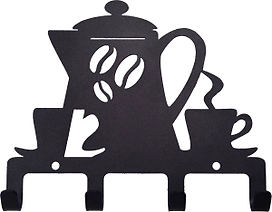 Крючок универсальный FIREWOOD Посуда черный 130х100х30 мм