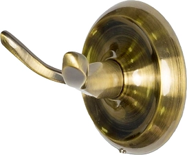 Крючок для банных полотенец Lotti Portofino бронзовый 120х120х70 мм